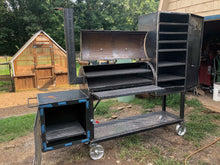 Load image into Gallery viewer, 20″x66″ Custom Built reverse flow smoker